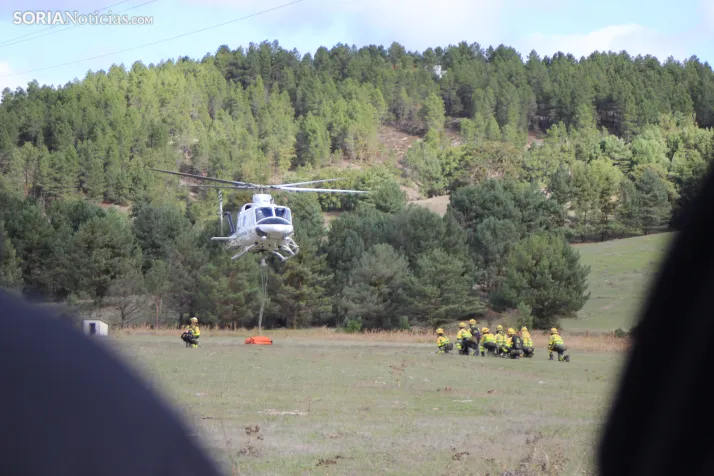 GALER&Iacute;A | Gran simulacro a&eacute;reo de la ELIF de Garray en CABFOREST 2026