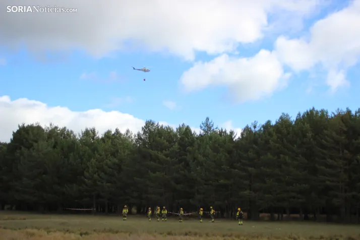 GALER&Iacute;A | Gran simulacro a&eacute;reo de la ELIF de Garray en CABFOREST 2026