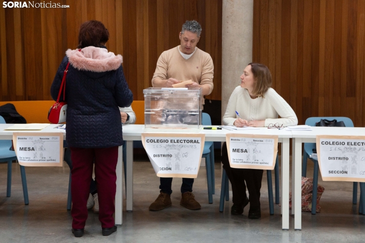 77.069 sorianos, el 11,8% residentes fuera de España, llamados a las urnas el 29 de noviembre