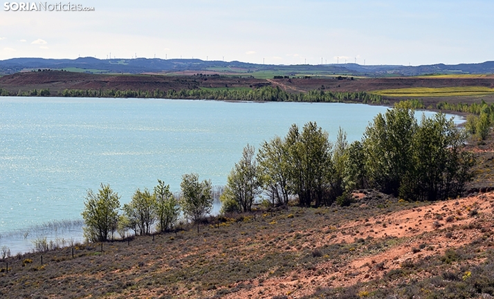 El embalse de Monteagudo ocho puntos por debajo de los niveles de 2025