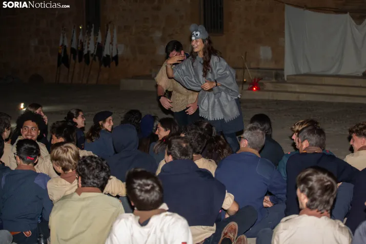 Scouts en Santa María de Huerta
