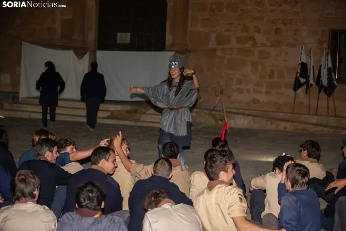 Scouts en Santa María de Huerta