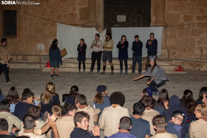 Scouts en Santa María de Huerta