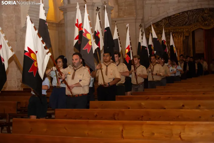 Scouts en Santa María de Huerta