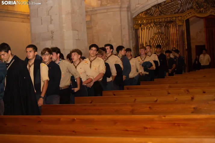 Scouts en Santa María de Huerta