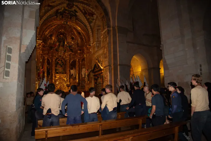 Scouts en Santa María de Huerta