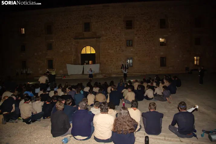 Scouts en Santa María de Huerta