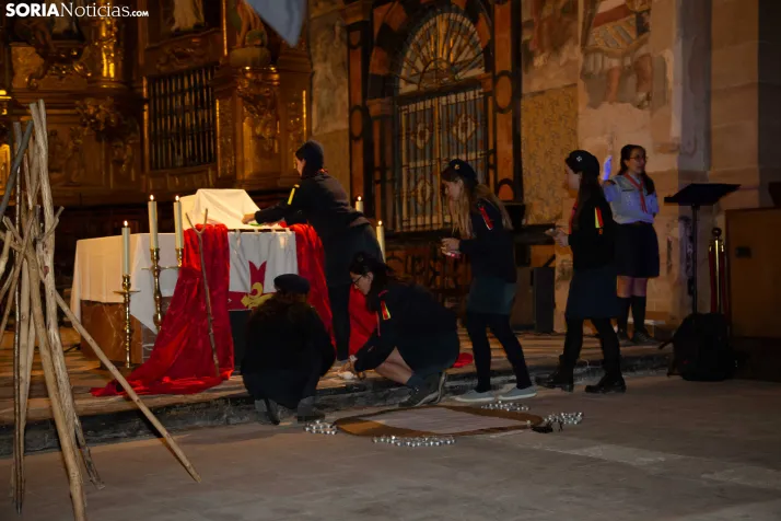 Scouts en Santa María de Huerta