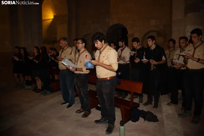 Scouts en Santa María de Huerta