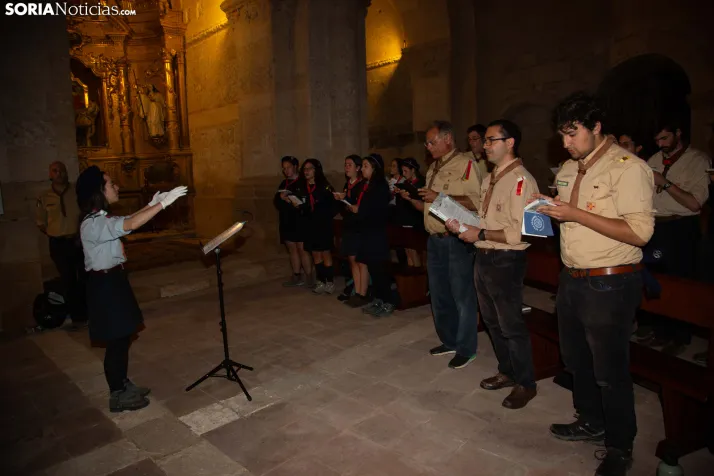 Scouts en Santa María de Huerta
