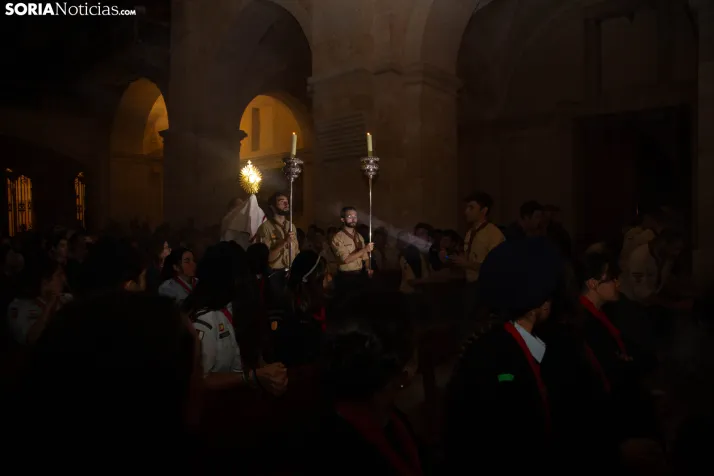 Scouts en Santa María de Huerta