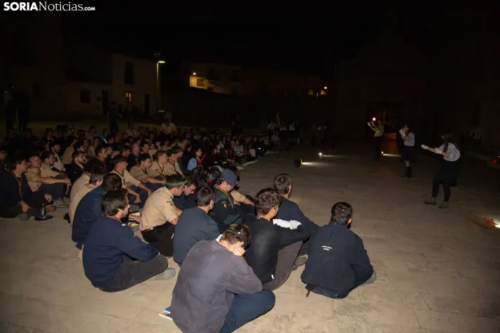 Scouts en Santa María de Huerta