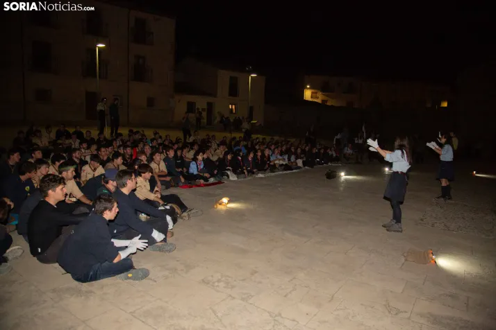 Scouts en Santa María de Huerta