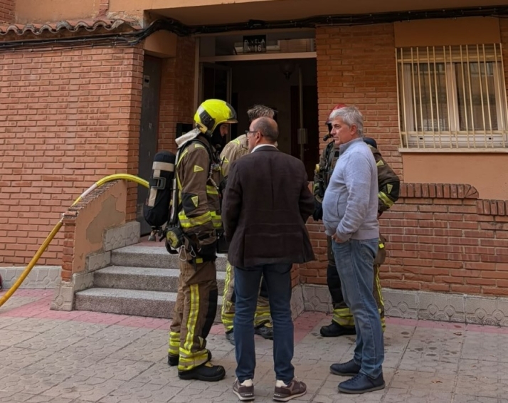 La Policía Nacional detiene en Lubia al autor del incendio del piso de la calle Patios de Don Vela