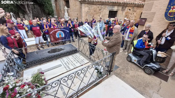 Fotos: M&aacute;s de 250 barcelonistas celebran el 35 aniversario de la pe&ntilde;a blaugrana en Soria