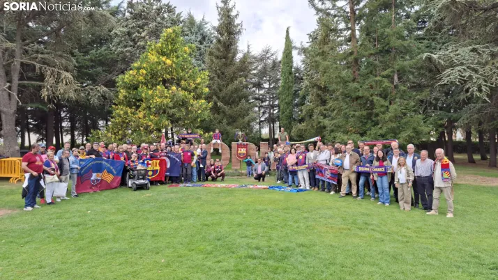 Fotos: M&aacute;s de 250 barcelonistas celebran el 35 aniversario de la pe&ntilde;a blaugrana en Soria