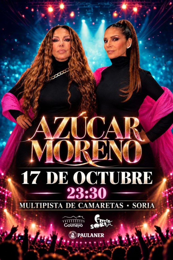 Las Azúcar Moreno ponen rumbo a Golmayo