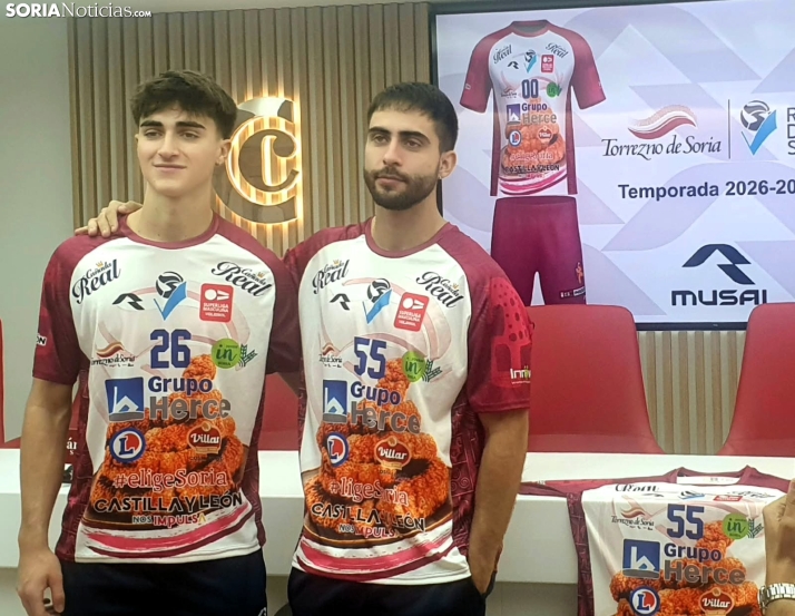 Así es la nueva camiseta de Torrezno de Soria del Río Duero 