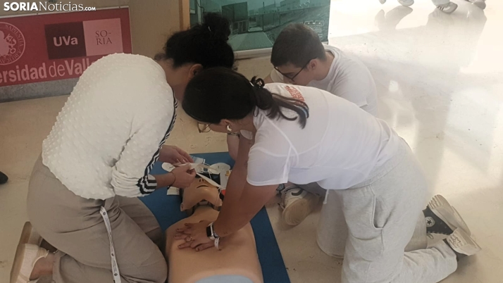 De Soria al corazón: aprender a actuar ante una parada cardíaca