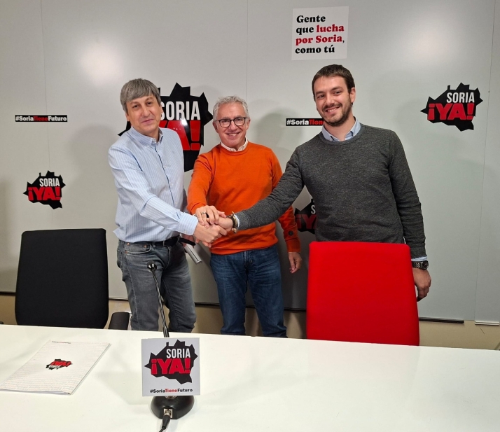 Toño Palomar, al Congreso, y David Romera, al Senado, los candidatos de Soria ¡YA!