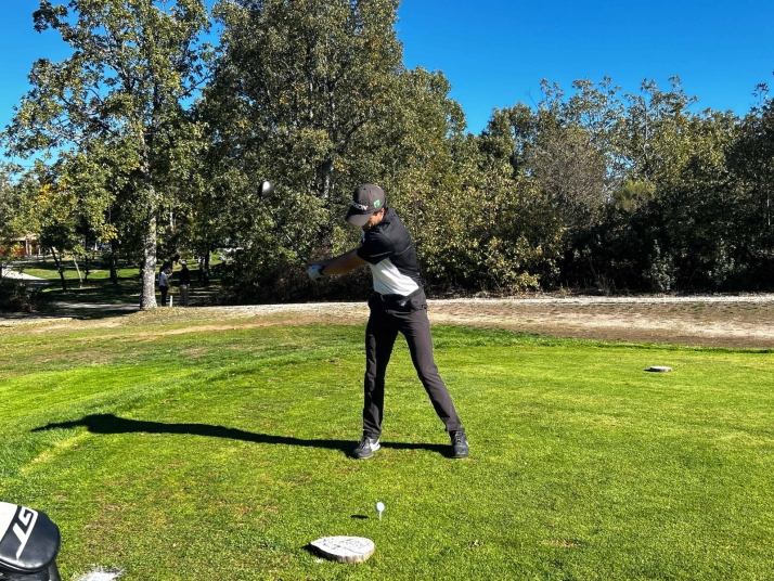 Daniel Berná presenta su candidatura al título autonómico de golf