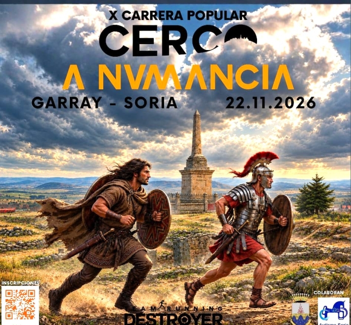 La carrera Cerco a Numancia abre inscripciones a favor de Autismo Soria
