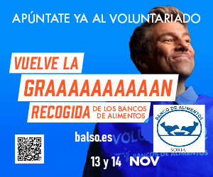 El Banco de Alimentos de Soria convoca la Gran Recogida para el 13 y 14 de noviembre
