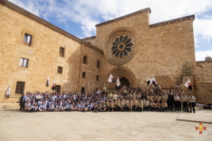 Cerca de 250 scouts peregrinarán a Santa María de Huerta