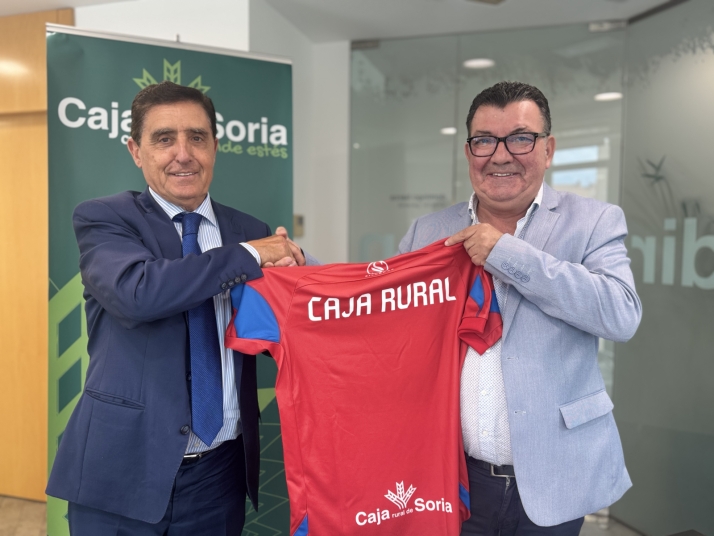 Caja Rural y Numancia renuevan su patrocinio para esta temporada