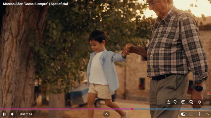 VÍDEO | Así es el emotivo spot de Moreno Saéz: Como siempre