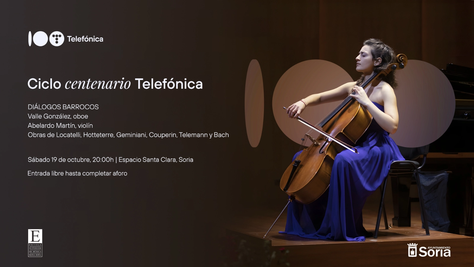 ‘Diálogos Barrocos’, de la Escuela Superior de Música Reina Sofía, el 19 en Soria
