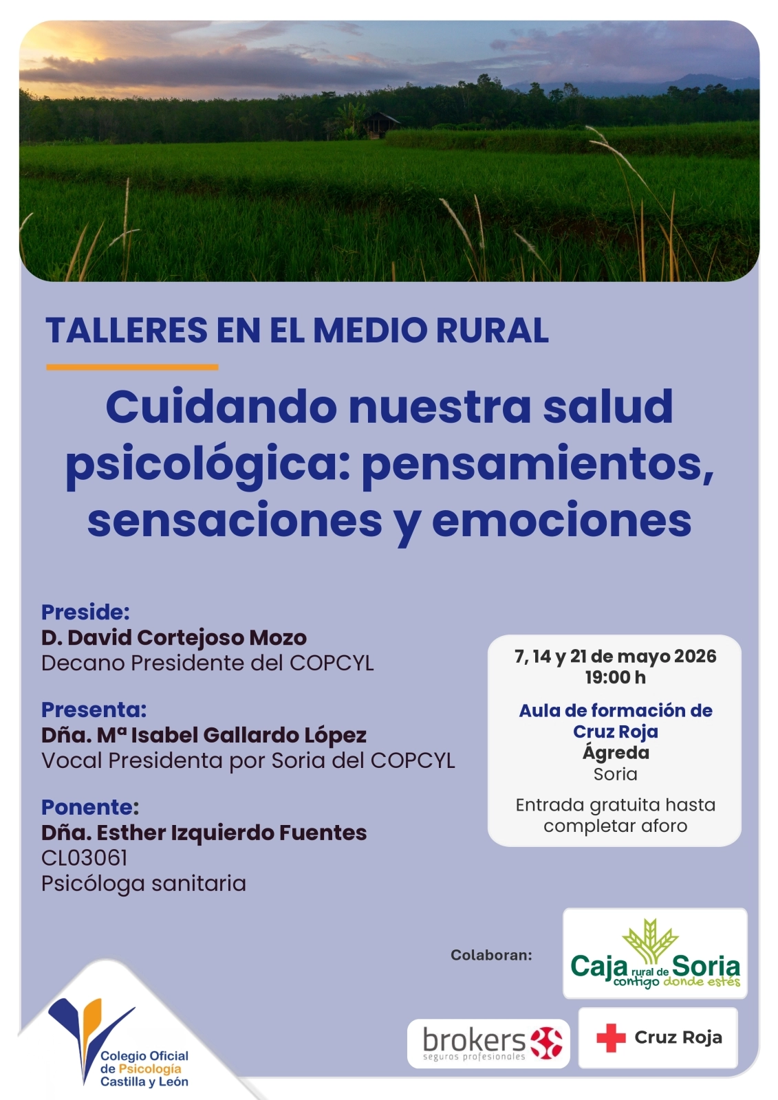 Foto 2 - &Oacute;lvega y &Aacute;greda acogen un ciclo formativo para aprender a gestionar las emociones cotidianas