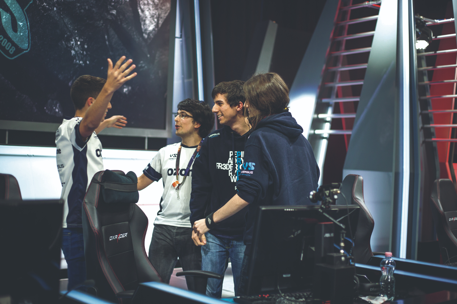 Rydle y equipo Giants