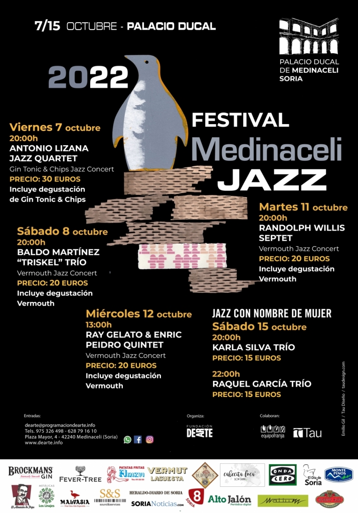Medinaceli se convertir&aacute; en el epicentro internacional del JAZZ durante los pr&oacute;ximos d&iacute;as | Imagen 1
