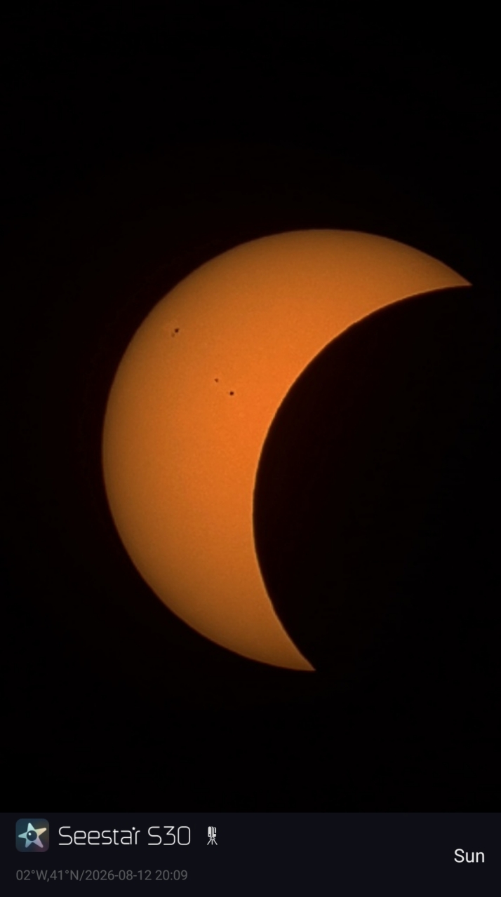 Concurso fotogr&aacute;fico: Decenas de lectores comparten su eclipse con Soria Noticias | Imagen 33