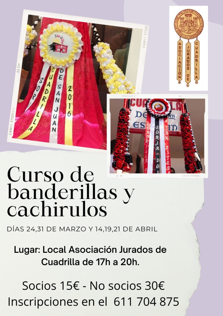 Fiestas de San Juan 2023: vuelve el curso de banderillas y cachirulos de la Asociaci&oacute;n Jurados de Cuadrilla | Imagen 1