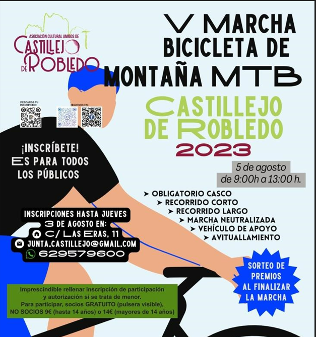 Programa de fiestas de Castillejo de Robledo en honor a Santo Domingo | Imagen 1