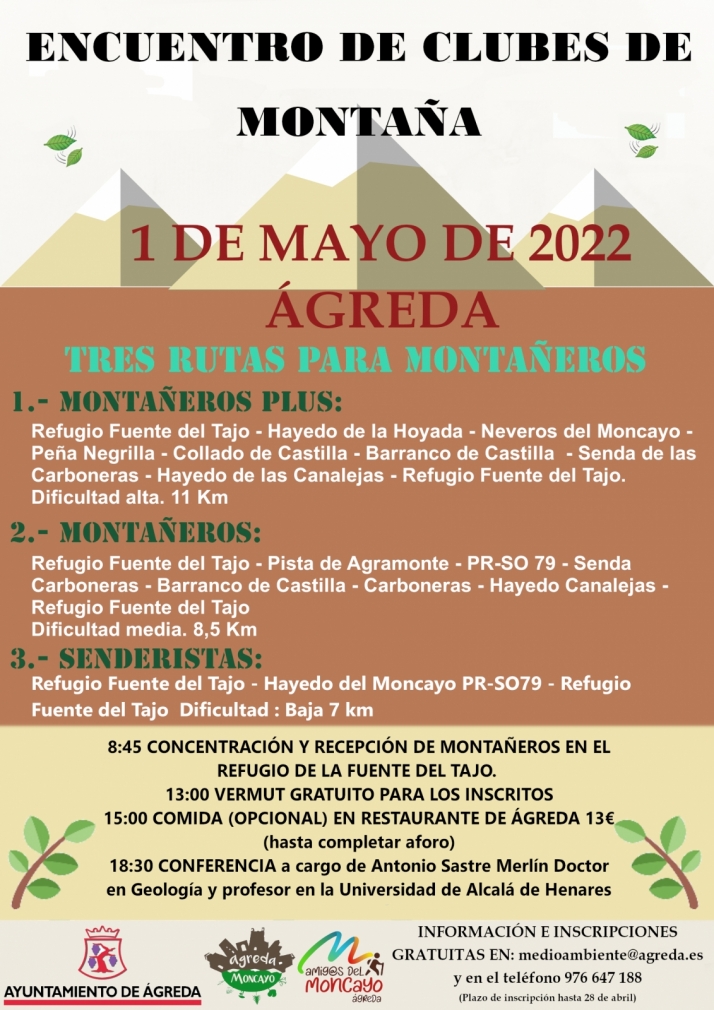 &Aacute;greda presentar&aacute; una nueva ruta en un encuentro de clubes de monta&ntilde;a | Imagen 1