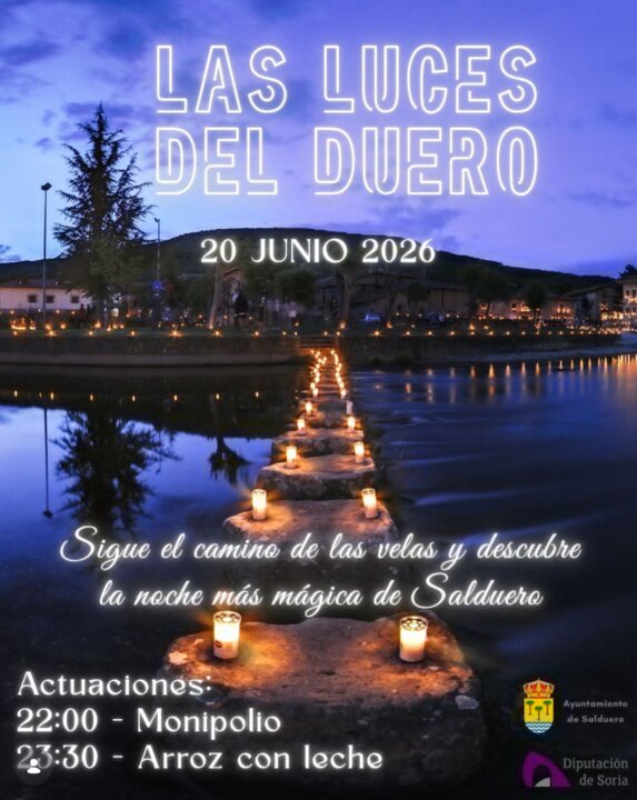 Salduero recupera la magia de ‘Las Luces del Duero’ con miles de velas y música en directo | Imagen 1