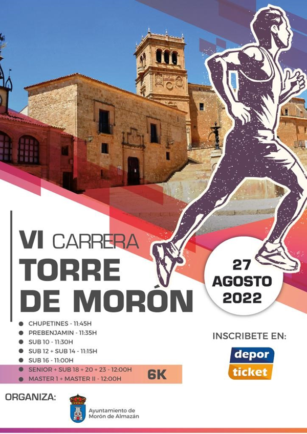 Mor&oacute;n de Almaz&aacute;n cuenta las horas para vivir su VI Carrera Municipal | Imagen 1