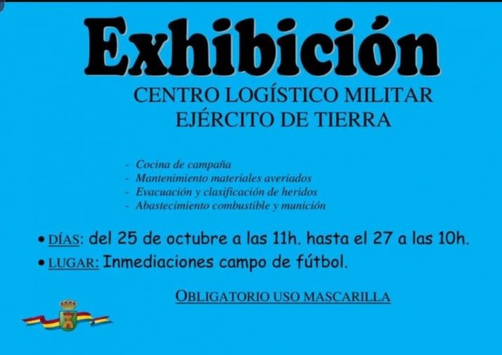 Exhibici&oacute;n del Centro Log&iacute;stico Militar del Ej&eacute;rcito de Tierra en &Oacute;lvega | Imagen 1
