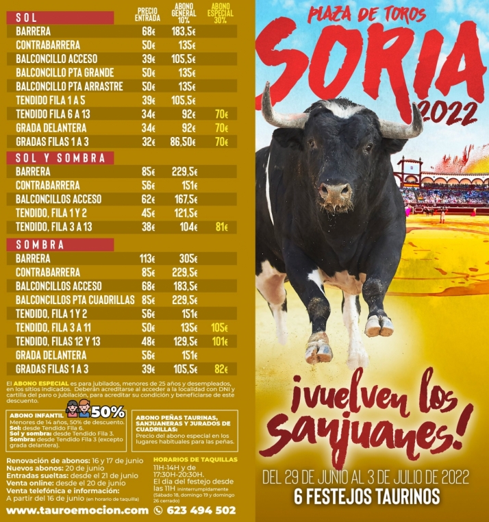 Arranca la campa&ntilde;a de nuevos abonados de la feria taurina de San Juan 2022 | Imagen 1