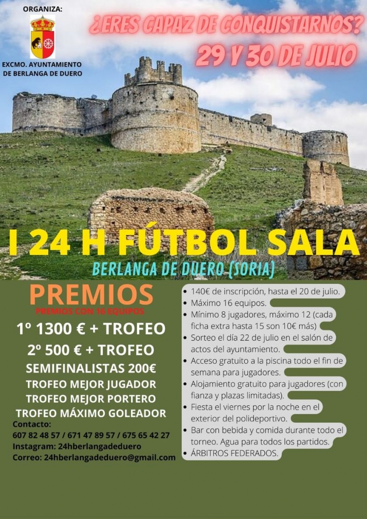 Las 24 horas de f&uacute;tbol en Berlanga entregar&aacute;n m&aacute;s de 2.000 euros en premios | Imagen 1