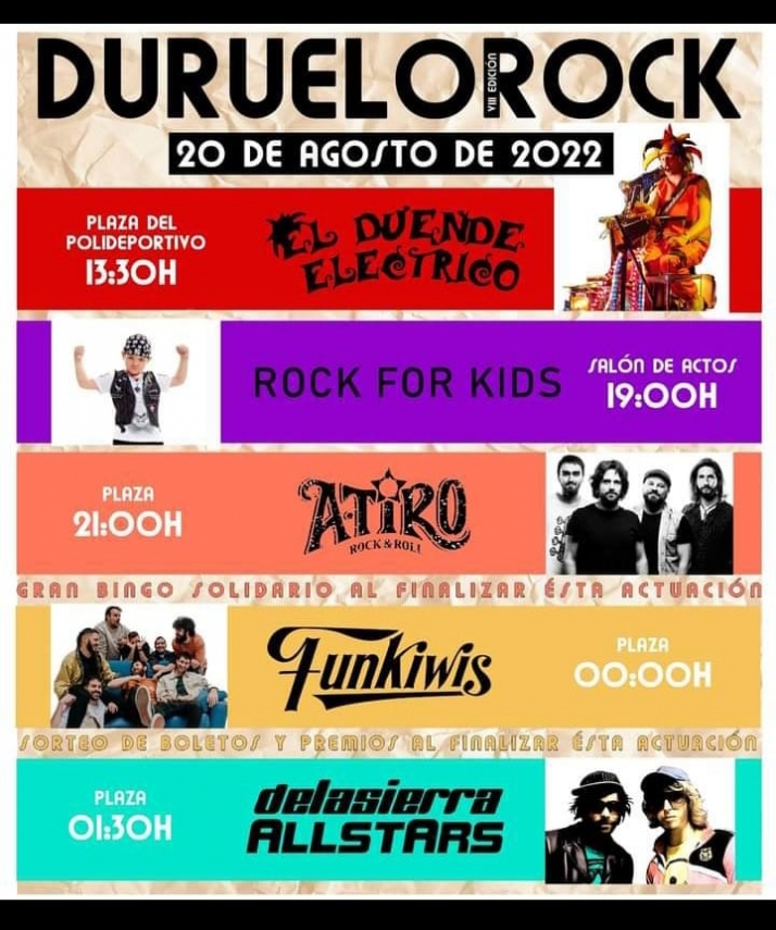 Los mejores sonidos del rock, este s&aacute;bado en Duruelo | Imagen 1