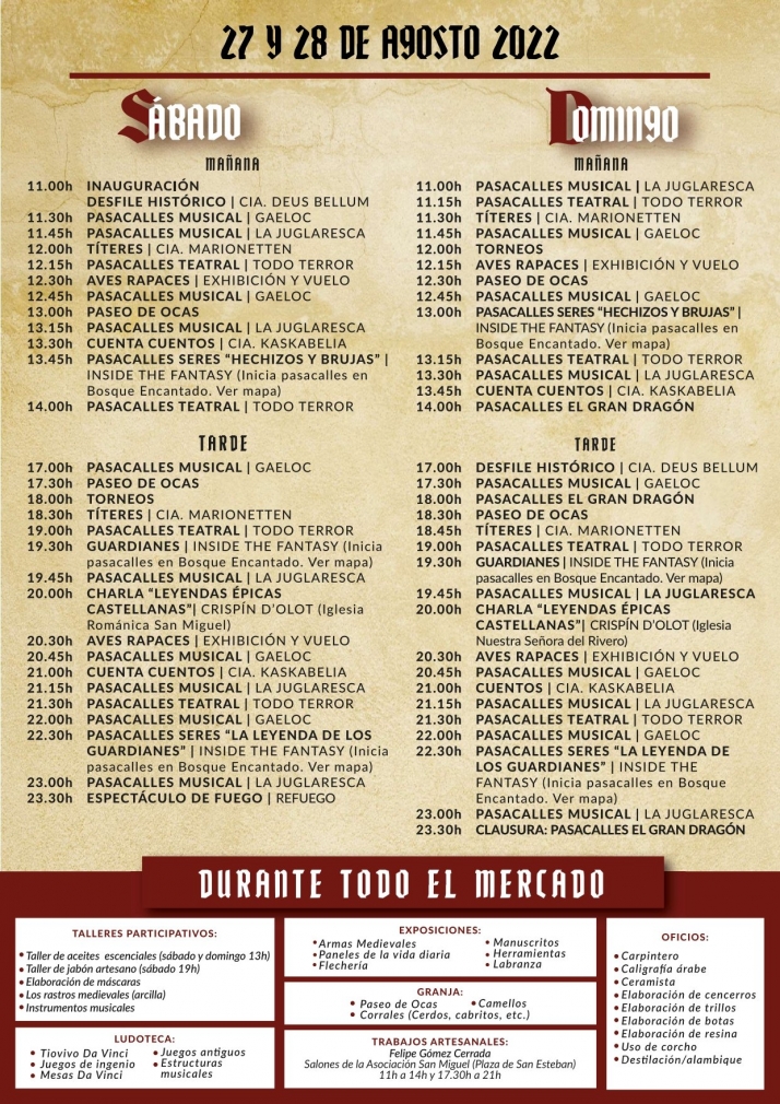100 puestos y 10.000 visitantes: todos los detalles del Mercado Medieval de San Esteban | Imagen 2