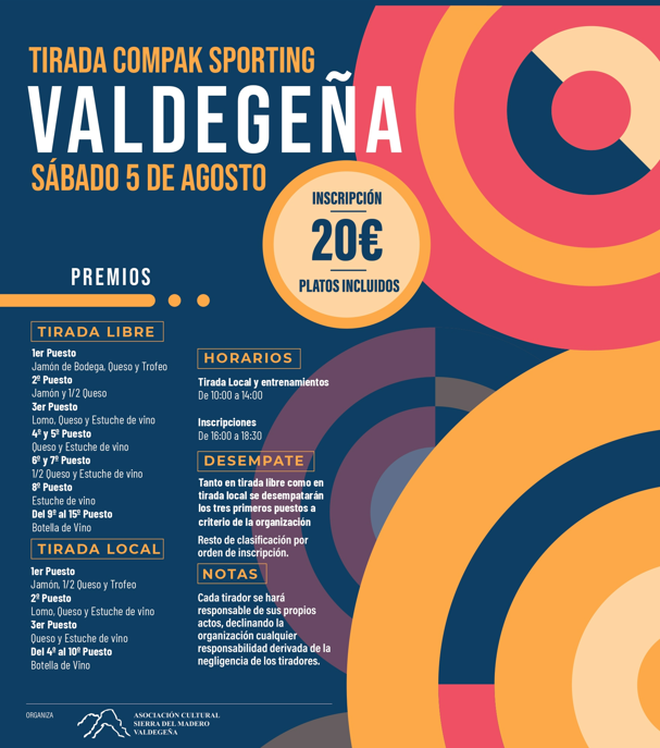 Valdege&ntilde;a se prepara para su tradicional Tirada al Plato con una novedad: la modalidad Compak Sporting | Imagen 1