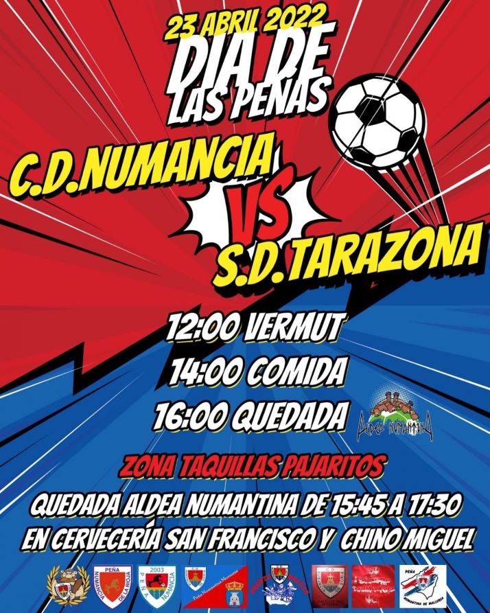 Las Pe&ntilde;as del Numancia celebrar&aacute;n su d&iacute;a ante el Tarazona&nbsp; | Imagen 1