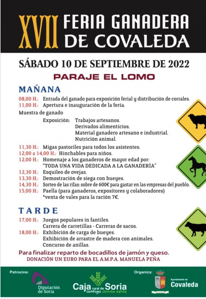 Covaleda empieza el s&aacute;bado una nueva etapa de su Feria Ganadera | Imagen 1