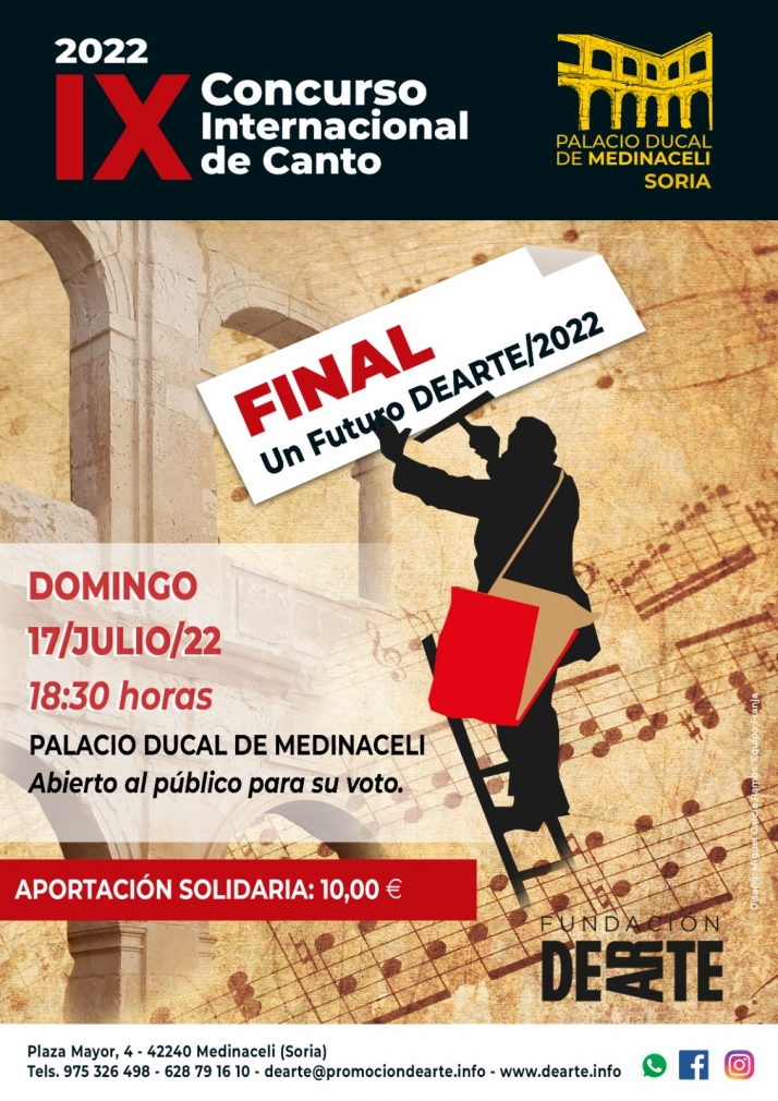 Algunas de las 10 mejores voces de la l&iacute;rica se citan este domingo en Medinaceli | Imagen 1