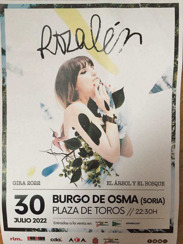 Rozal&eacute;n actuar&aacute; en El Burgo de Osma el pr&oacute;ximo 30 de julio | Imagen 1